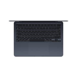 MacBook Air 13" (2024) - Apple M3 met 8‑core CPU en 10-core GPU - 24GB RAM - SSD 1000GB - Standaarddisplay - AZERTY - Frans