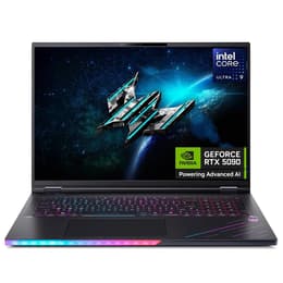 Acer Predator Helios 18 AI PH18-73 18" Core Ultra 9 5.4 GHz - SSD 1 TB - 32GB - NVIDIA GeForce RTX 5080 QWERTY - Engels