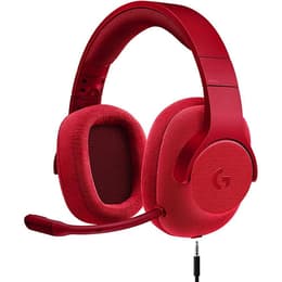 G433 geluidsdemper gaming Hoofdtelefoon - bedraad microfoon Rood