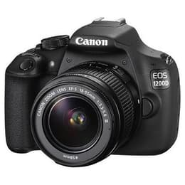 Spiegelreflexcamera - Canon EOS 1200d Zwart + Lens Canon EF-S 18-55mm f/3.5-5.6 IS