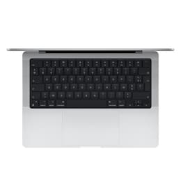 MacBook Pro 14" (2021) - Apple M1 Pro met 8‑core CPU en 14-core GPU - 16GB RAM - SSD 512GB - Standaarddisplay - QWERTY - Italiaans