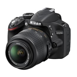 Reflex D3200 - Zwart + Nikon DX 18-55mm f/3.5-5.6G II ED f/3.5-5.6