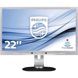 22-inch Philips 220P4LPYES 1680 x 1050 LCD Beeldscherm Wit/Zwart