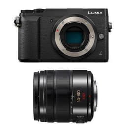 Hybride camera Lumix G DMC-GX80H - Zwart + Panasonic Lumix G Vario Power O.I.S f/3.5-5.6