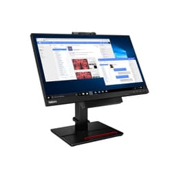 21,5-inch Lenovo ThinkCentre Tiny-in-One TIO22 Gen 4 1920 x 1080 LED Beeldscherm Zwart