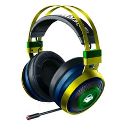 Nari Ultimate Overwatch Lúcio Edition gaming Hoofdtelefoon - bedraad + draadloos microfoon Blauw/Geel