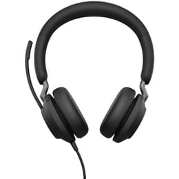 Evolve 2 geluidsdemper Hoofdtelefoon - bedraad microfoon Zwart