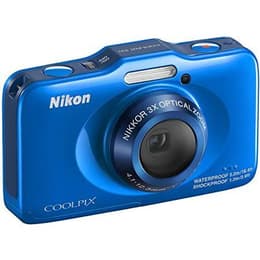 Compactcamera Coolpix S31 - Blauw + Coolpix Coolpix 3x 29-87mm f/3.3-5.9 f/3.3-5.9
