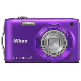 Compact Nikon Coolpix s3300 - Paars