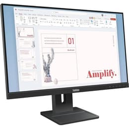 23.8-inch Lenovo ThinkVision T24D-40 1920 x 1080 LCD Beeldscherm Zwart