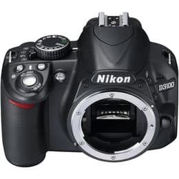 Spiegelreflexcamera - Nikon D3100 Zwart + Lens Nikon AF-S DX Nikkor 18-55 mm f/3.5-5.6 G VR