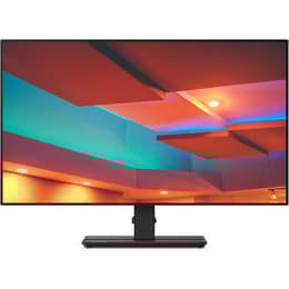 27-inch Lenovo ThinkVision P27h-28 2560 x 1440 LED Beeldscherm Zwart