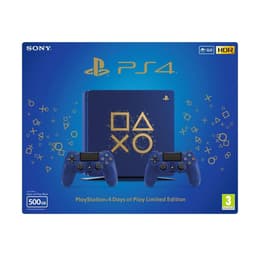 PlayStation 4 Slim 500GB - Blauw - Limited edition Days of Play