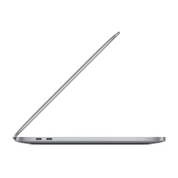 MacBook Pro 13" (2020) - Apple M1 met 8‑core CPU en 8-core GPU - 16GB RAM - SSD 1000GB - Standaarddisplay - QWERTY - Engels