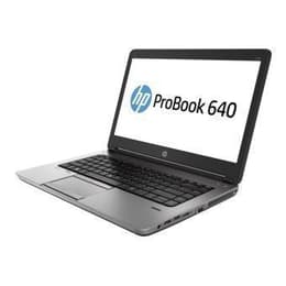 HP ProBook 640 G1 14" Core i5 2 GHz - SSD 128 GB - 4GB AZERTY - Frans