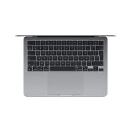 MacBook Air 15" (2024) - Apple M3 met 8‑core CPU en 10-core GPU - 8GB RAM - SSD 256GB - Standaarddisplay - QWERTY - Fins