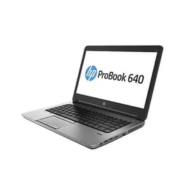 HP ProBook 640 G1 14" Core i5 2.6 GHz - SSD 256 GB - 4GB QWERTZ - Duits