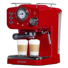 Espresso machine Oursson EM1500/RD 1.5L - Rood