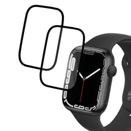 Beschermend scherm Apple Watch Series 7/8 - 45 mm - Kunststof - Transparant