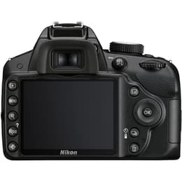 Reflex Nikon D3200 - Zwart + Lens NIKKON 18-55 mm f/3.5-5.6GVR