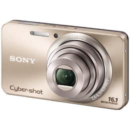 Compactcamera Cyber-shot DSC-W570 - Goud + Sony Carl Zeiss Vario Tessar 25-125mm f/2.6-6.3 f/2.6-6.3