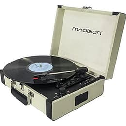 Madison 10-5551MA MAD-RETROCASE-CR Platenspeler