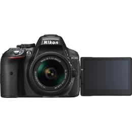 Spiegelreflexcamera - Nikon D5300 Zwart + Lens Nikon AF-S DX Nikkor 18-55mm f/3.5-5.6G VR II