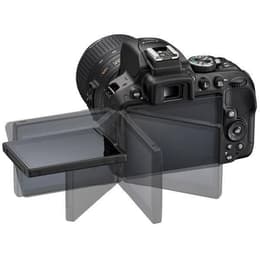 Spiegelreflexcamera - Nikon D5300 Zwart + Lens Nikon AF-S DX Nikkor 18-55mm f/3.5-5.6G VR II