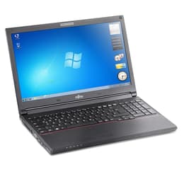 Fujitsu LifeBook E556 15" Core i5 2.4 GHz - SSD 256 GB + HDD 240 GB - 8GB QWERTZ - Duits