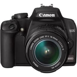 Spiegelreflexcamera - Canon EOS 1000D Zwart + Lens Canon EF-S 18-55mm f/3.5-5.6 IS