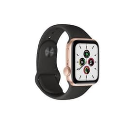 Apple Watch Series SE 1 (2020) GPS + Cellular 40 mm - Aluminium Goud - Sportbandje Zwart