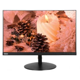 24-inch Lenovo ThinkVision T24I-10 LCD Beeldscherm Zwart