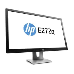 27-inch HP EliteDisplay E272Q 2560 x 1440 LCD Beeldscherm Zwart