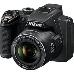 Bridge camera Coolpix P500 - Zwart + Nikon Nikkor 36X Wide Optical Zoom ED VR 22.5-810mm f/3.4-5.7 f/3.4-5.7
