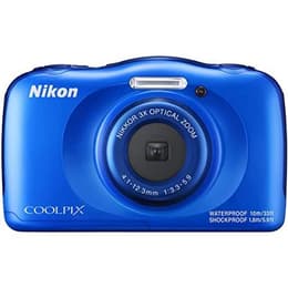Compactcamera Coolpix W100 - Blauw + Nikon Nikkor Wide Optical Zoom 30-90 mm f/3.3-5.9 f/3.3-5.9