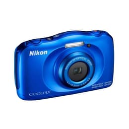 Compactcamera Coolpix W100 - Blauw + Nikon Nikkor Wide Optical Zoom 30-90 mm f/3.3-5.9 f/3.3-5.9