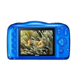 Compactcamera Coolpix W100 - Blauw + Nikon Nikkor Wide Optical Zoom 30-90 mm f/3.3-5.9 f/3.3-5.9