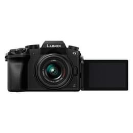 Hybride camera Lumix DMC-G7 - Zwart + Panasonic Panasonic Lumix G Vario 14-42 mm f/3.5-5.6 ASPH OIS f/3.5-5.6