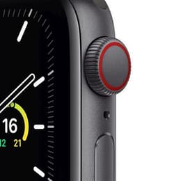 Apple Watch Series SE 1 (2020) GPS + Cellular 40 mm - Aluminium Spacegrijs - Sportbandje Zwart