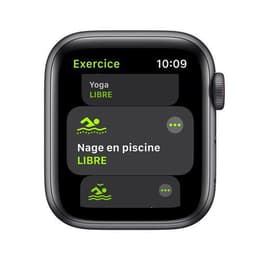 Apple Watch Series SE 1 (2020) GPS + Cellular 40 mm - Aluminium Spacegrijs - Sportbandje Zwart
