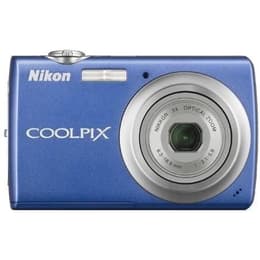 Compactcamera CoolPix S220 - Blauw + Nikon Nikkor 3x Optical Zoom 35-105mm f/3.1-5.9 f/3.1-5.9