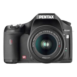 Reflex Pentax K200D - Zwart + Lens Pentax 18-55 mm f/3.5-5.6 AL II