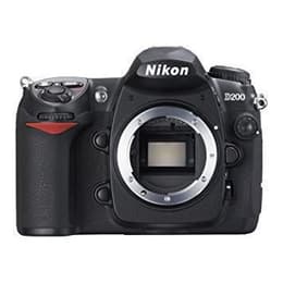 Spiegelreflexkamera Nikon D200 Zwart - Alleen Behuizing