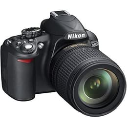Reflex D3100 - Zwart + Nikon AF-S DX Nikkor 18-105mm F3.5-5.6G ED VR f/3.5-5.6