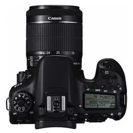 Reflex EOS 70D - Zwart + Canon Zoom Lens EF-S 18-55mm f/3.5-5.6 III f/3.5-5.6