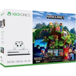 Xbox One S 500GB - Wit + Minecraft