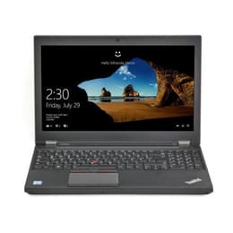 Lenovo ThinkPad P50 15" Core i7 2.7 GHz - SSD 512 GB - 16GB QWERTZ - Duits