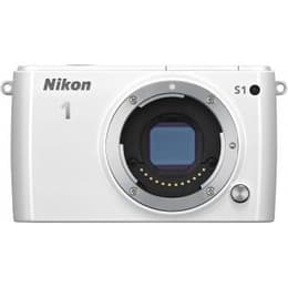 Hybride Camera Nikon 1 S1 Alleen behuizing - Wit