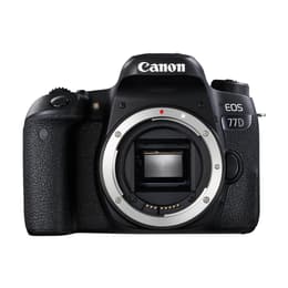 Reflex Canon EOS 77D Alleen Body - Zwart