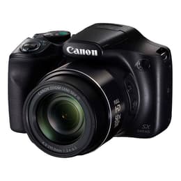 Bridge camera PowerShot SX520 HS - Zwart + Canon Zoom Lens 24-1008 mm f/3.4 -6 f/3.4–6